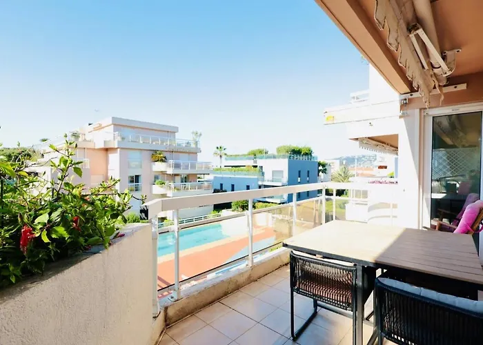 Baies De Juan - 4 Pers - Pool - Air Conditioning * Antibes