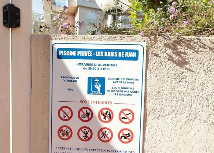 Apartman Baies De Juan - 4 Pers - Pool - Air Conditioning Antibes